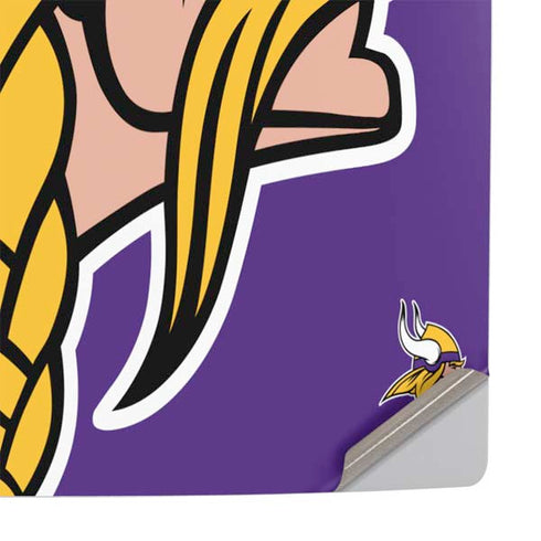NFL Minnesota Vikings Large Logo PS5 Console Skin