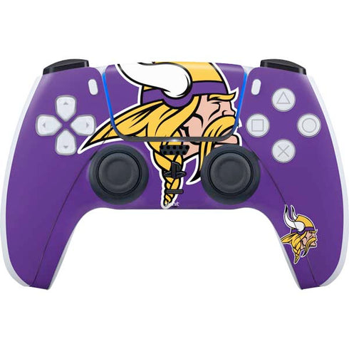 NFL Minnesota Vikings Large Logo PS5 Controller Skin