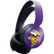 NFL Minnesota Vikings Large Logo PULSE 3D Wireless Headset for PS5 Skin