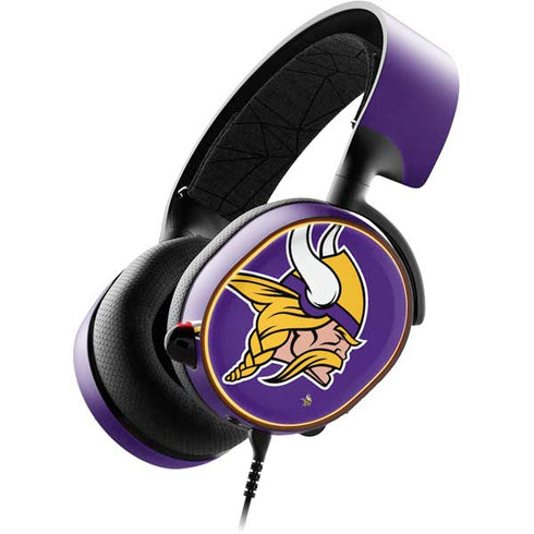 NFL Minnesota Vikings Large Logo SteelSeries Arctis 5 Skin