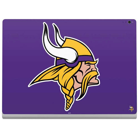 NFL Minnesota Vikings Large Logo Surface Book 2 15in Skin