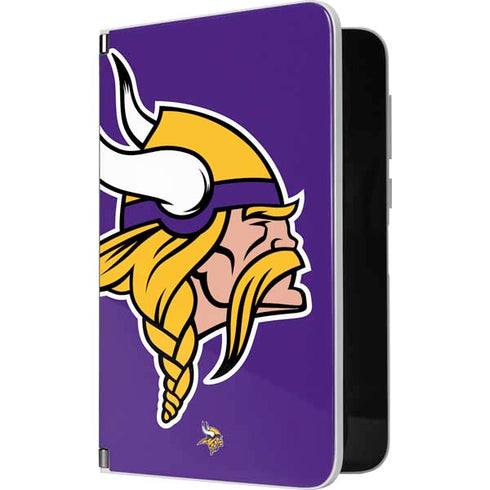 NFL Minnesota Vikings Large Logo Surface Duo Skin