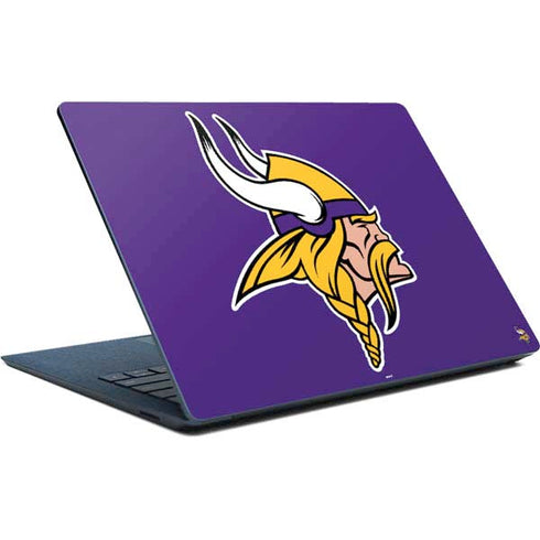 NFL Minnesota Vikings Large Logo Surface Laptop Skin