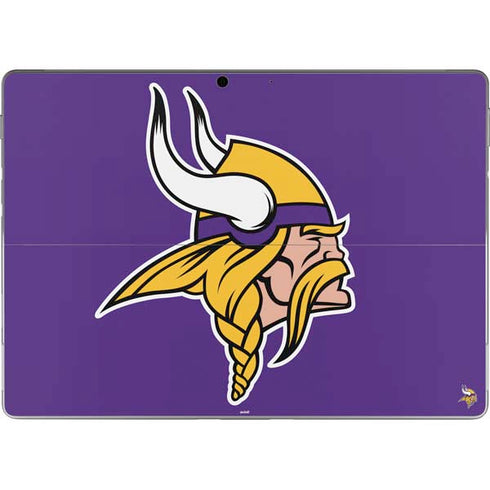 NFL Minnesota Vikings Large Logo Surface Pro 8 Skin