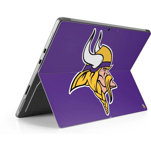 NFL Minnesota Vikings Large Logo Surface Pro 8 Skin