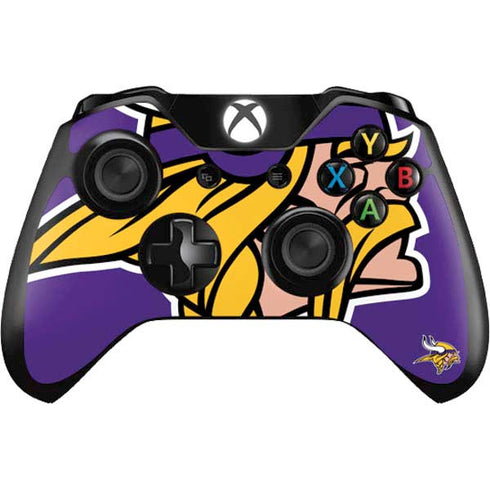 NFL Minnesota Vikings Large Logo Xbox One Controller Skin