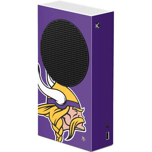 NFL Minnesota Vikings Large Logo Xbox Series S Console Skin