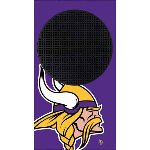 NFL Minnesota Vikings Large Logo Xbox Series S Console Skin