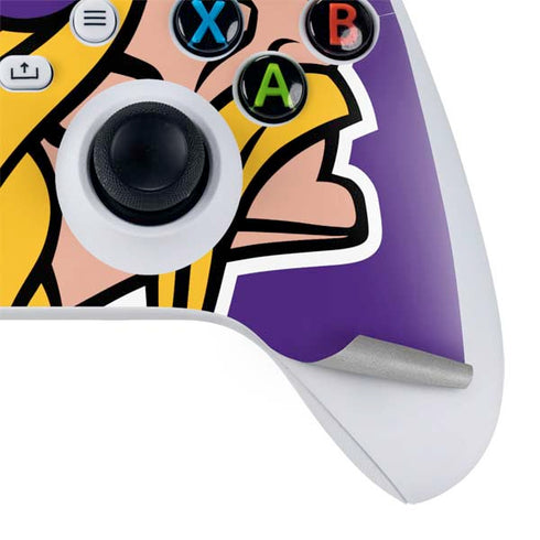NFL Minnesota Vikings Large Logo Xbox Series S Controller Skin
