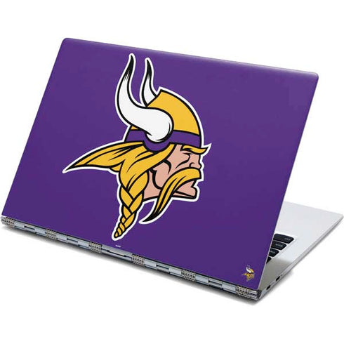 NFL Minnesota Vikings Large Logo Yoga 910 2-in-1 14in Touch-Screen Skin