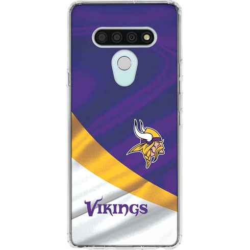 NFL Minnesota Vikings LG Stylo 6 Clear Case