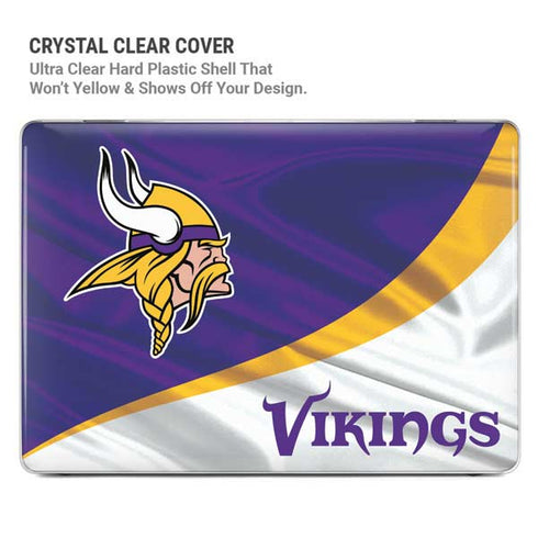 NFL Minnesota Vikings MacBook Pro 16in (2021-25) Case plus Skin