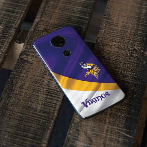 NFL Minnesota Vikings Moto E5 Plus Skin