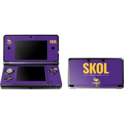 NFL Minnesota Vikings Team Motto 3DS (2011) Skin