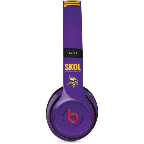 NFL Minnesota Vikings Team Motto Beats Solo 2 Wireless Skin