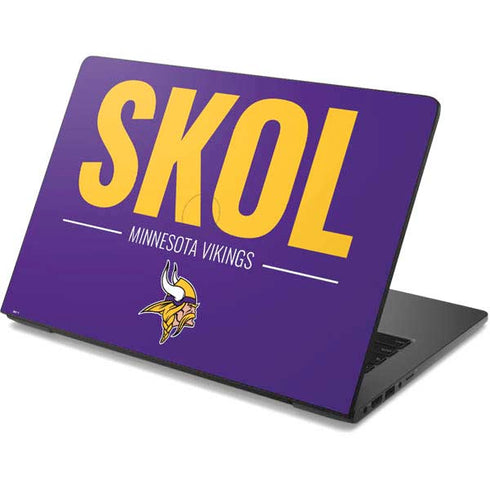 NFL Minnesota Vikings Team Motto Dell Chromebook Skin