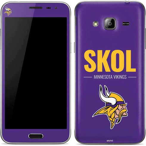 NFL Minnesota Vikings Team Motto Galaxy J3 Skin