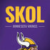 NFL Minnesota Vikings Team Motto Galaxy Note 8 Skin