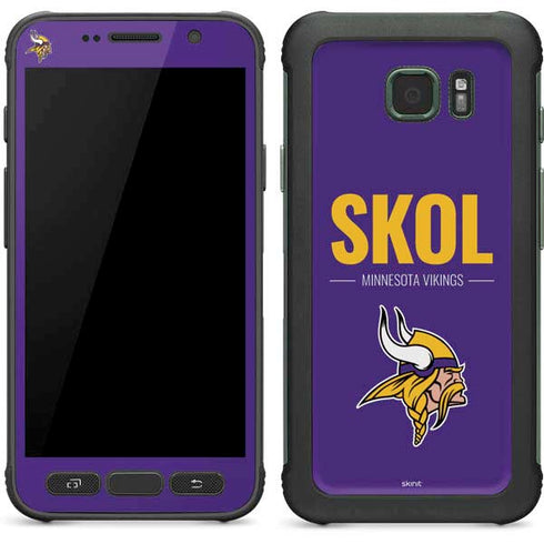 NFL Minnesota Vikings Team Motto Galaxy S7 Active Skin