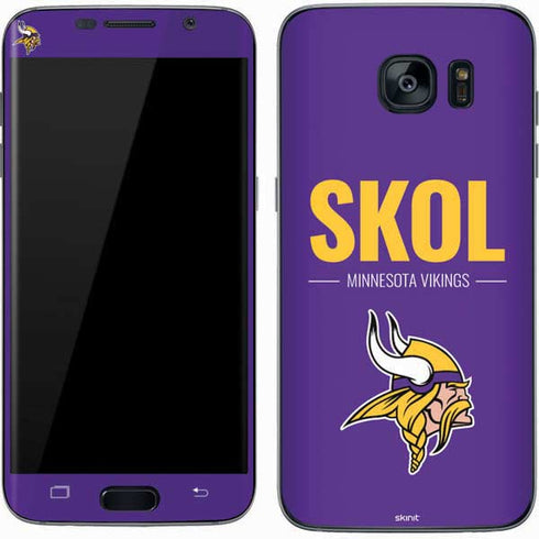 NFL Minnesota Vikings Team Motto Galaxy S7 Skin