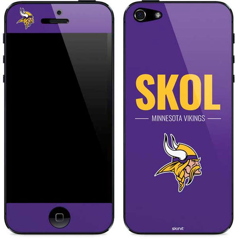 NFL Minnesota Vikings Team Motto iPhone 5/5s/5SE Skin
