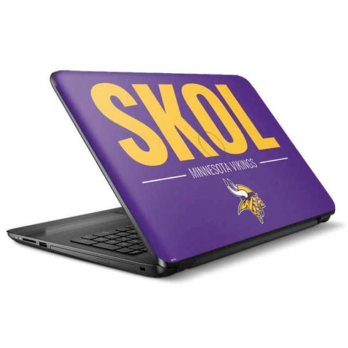 NFL Minnesota Vikings Team Motto HP Notebook Skin