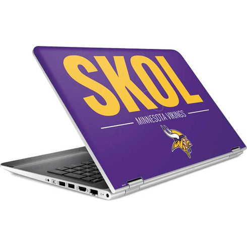 NFL Minnesota Vikings Team Motto HP Pavilion Skin
