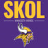 NFL Minnesota Vikings Team Motto PS4 Slim Skin