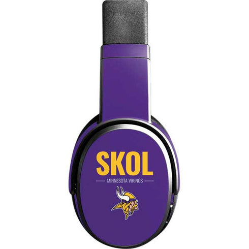 NFL Minnesota Vikings Team Motto Skullcandy Crusher Wireless Skin