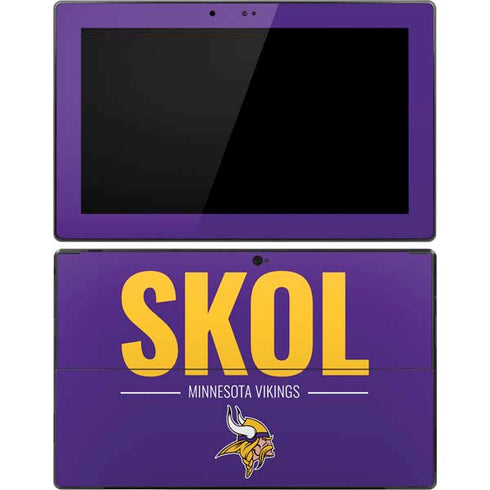 NFL Minnesota Vikings Team Motto Surface Pro Tablet Skin