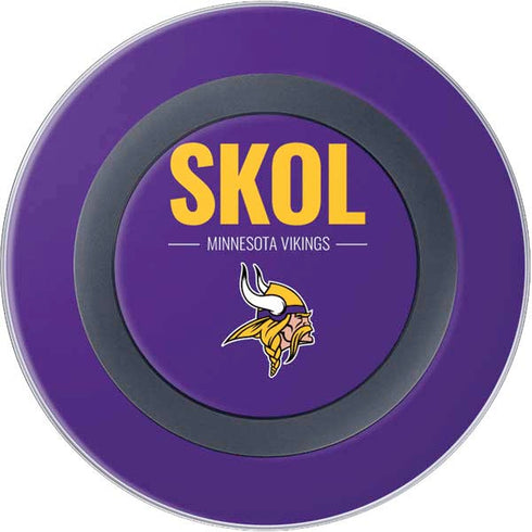 NFL Minnesota Vikings Team Motto Wireless Charger Skin