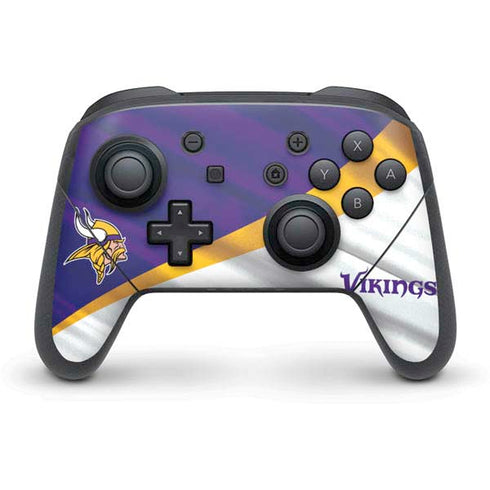 NFL Minnesota Vikings Nintendo Switch Pro Controller Skin