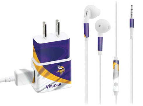 NFL Minnesota Vikings Phone Charger Skin