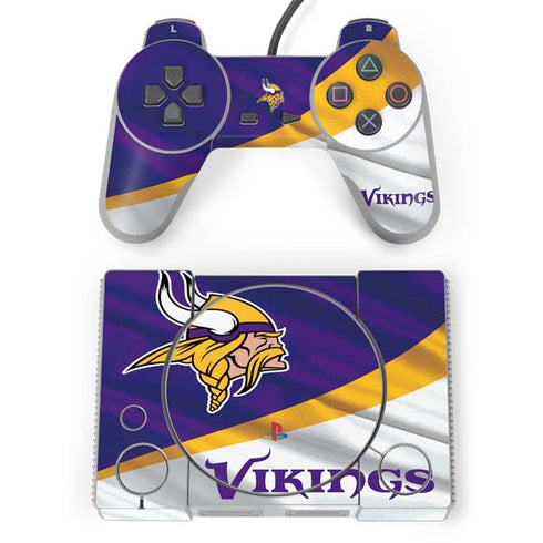 NFL Minnesota Vikings PlayStation Classic Bundle Skin