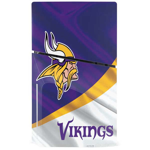 NFL Minnesota Vikings PS5 Slim Disk Bundle Skin