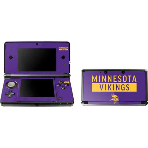 NFL Minnesota Vikings Purple Performance Series 3DS (2011) Skin