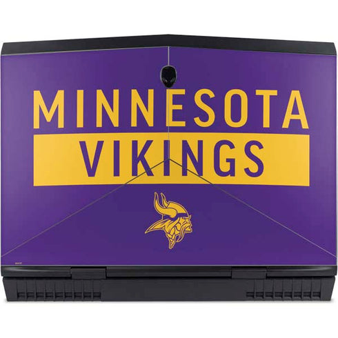 NFL Minnesota Vikings Purple Performance Series Dell Alienware Skin