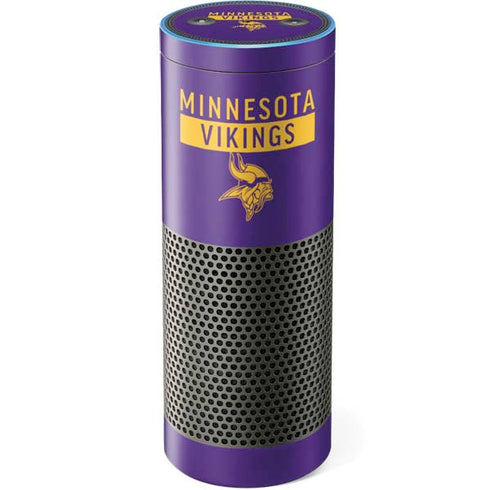 NFL Minnesota Vikings Purple Performance Series Amazon Echo Skin
