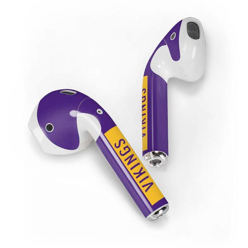 NFL Minnesota Vikings Purple Performance Series Apple AirPods 2 Skin