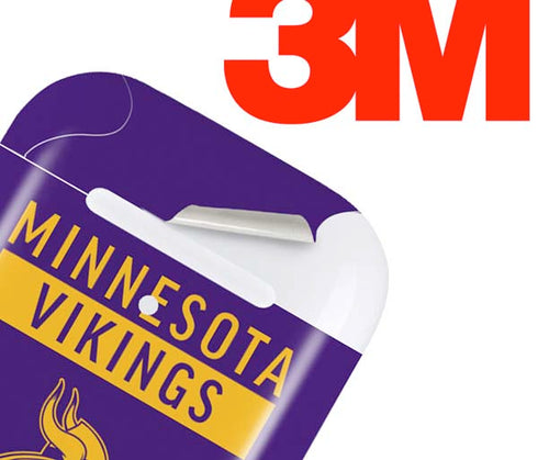 NFL Minnesota Vikings Purple Performance Series Apple AirPods 2 Skin