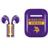 NFL Minnesota Vikings Purple Performance Series Apple AirPods Skin
