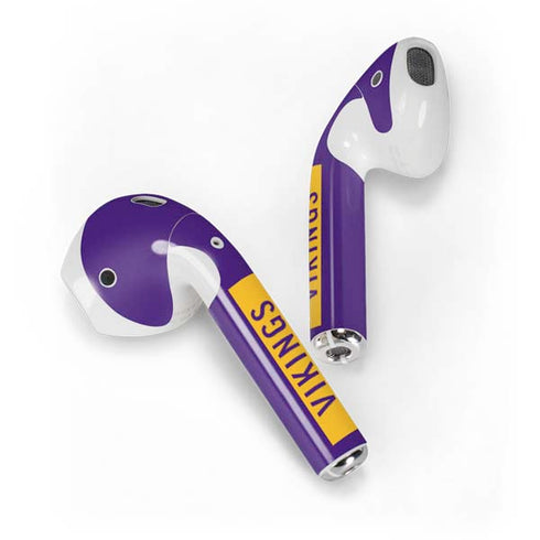 NFL Minnesota Vikings Purple Performance Series Apple AirPods Skin