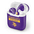 NFL Minnesota Vikings Purple Performance Series Apple AirPods Skin