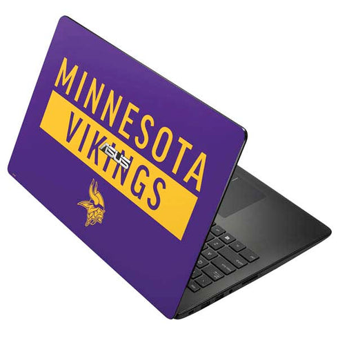 NFL Minnesota Vikings Purple Performance Series Asus X502CA 15.6 Skin