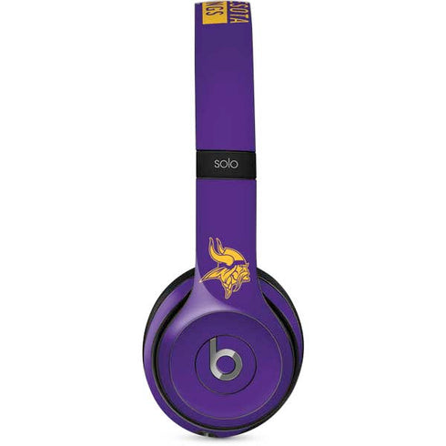NFL Minnesota Vikings Purple Performance Series Beats Solo 2 Wired Skin