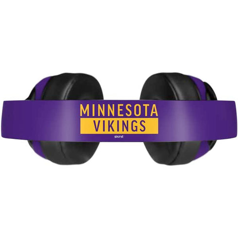NFL Minnesota Vikings Purple Performance Series Beats Solo Pro Skin