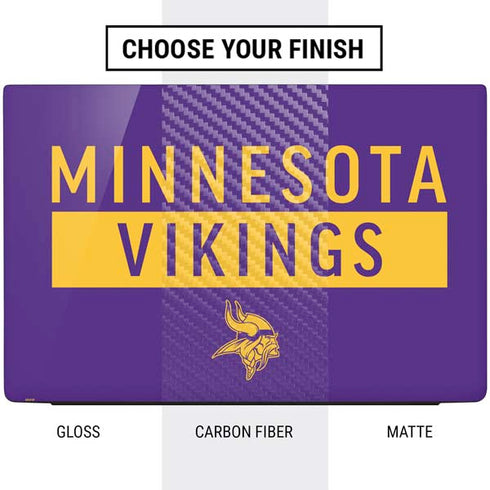 NFL Minnesota Vikings Purple Performance Series Dell Vostro Skin