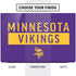 NFL Minnesota Vikings Purple Performance Series Dell Vostro Skin