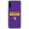 NFL Minnesota Vikings Purple Performance Series Galaxy A10e Clear Case