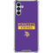 NFL Minnesota Vikings Purple Performance Series Galaxy A13 5G Clear Case